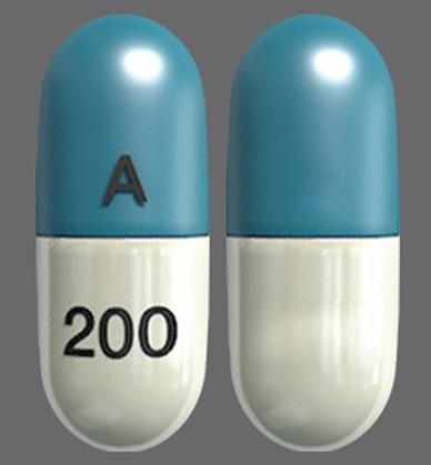 Pill A 200 is Motpoly XR 200 mg