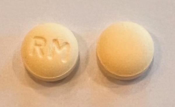 Pill RM Yellow Round is Ramelteon