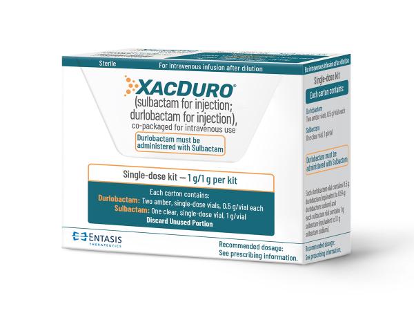 Xacduro sulbactam 1 g powder for injection and durlobactam 1 g (2 x 0.5 g) powder for injection medicine