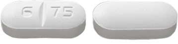 Pill 6 75 White Capsule/Oblong is Sucralfate