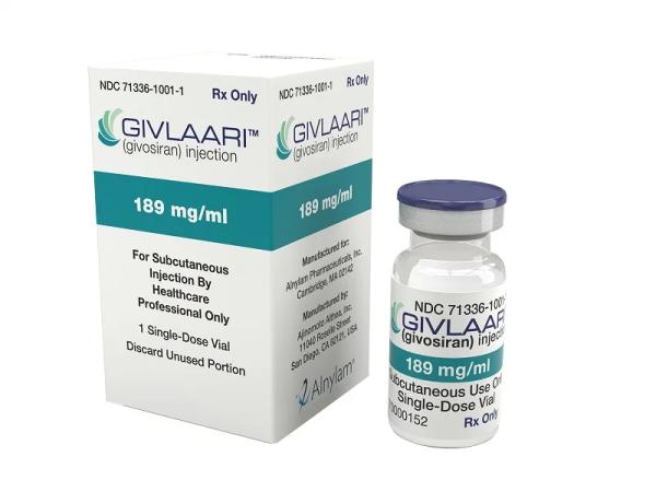 Pill medicine is Givlaari 189 mg/mL injection