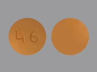 Pill 46 Orange Round is Amitriptyline Hydrochloride