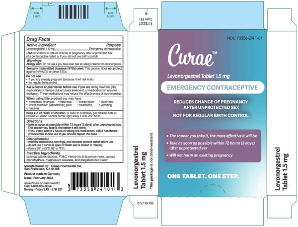 Curae levonorgestrel 1.5 mg 17