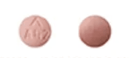 Pill Logo A42 Pink Round is Desvenlafaxine Succinate Extended-Release