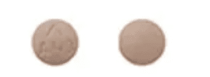 Pill Logo A43 Beige Round is Desvenlafaxine Succinate Extended-Release