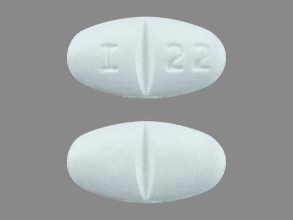Pill I 22 White Oval is Gabapentin
