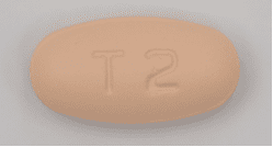 Pill T 2 Yellow Oval is Hydrochlorothiazide and Olmesartan Medoxomil