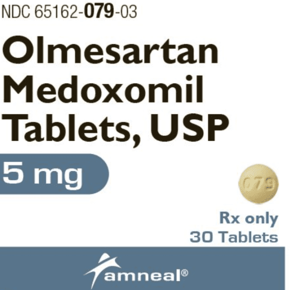 Olmesartan medoxomil 5 mg AN 079