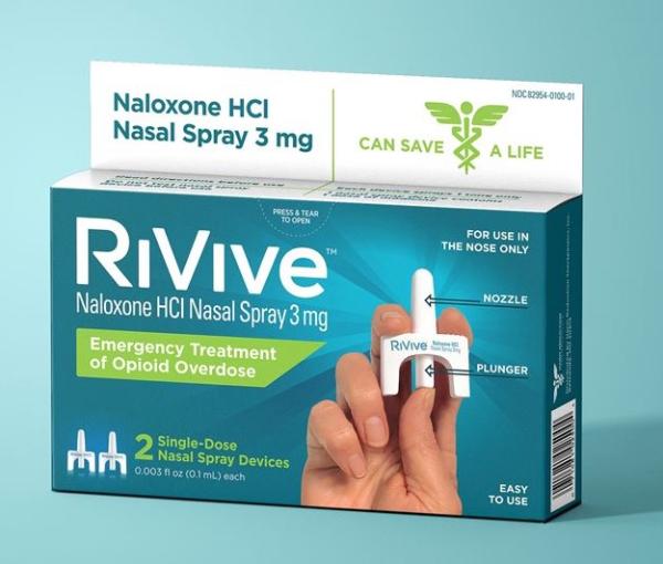 RiVive (naloxone) 3 mg naloxone hydrochloride nasal spray