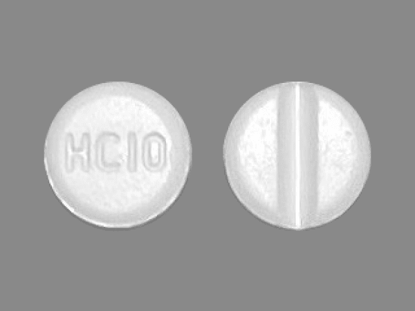 Pill HC10 White Round is Hydrocortisone