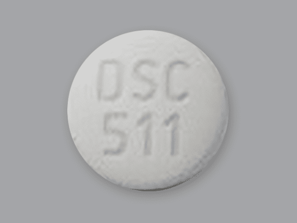 Pill DSC 511 White Round is Vanflyta
