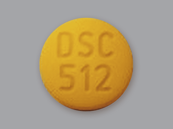 Pill DSC 512 Yellow Round is Vanflyta