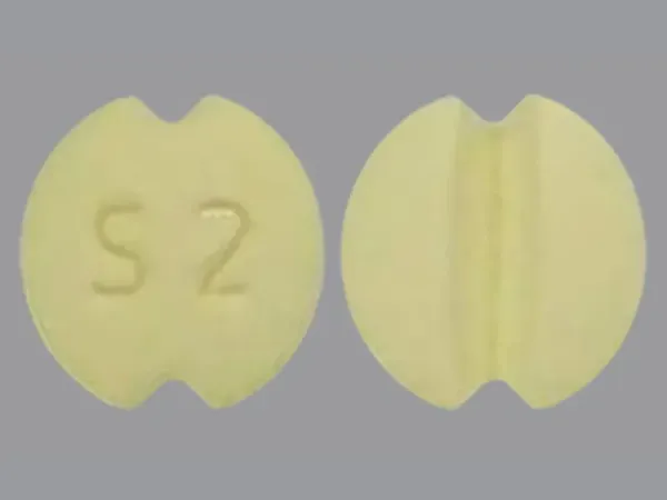 Pill S2 Yellow Round is Dexamethasone