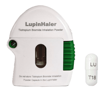 Pill LU T18 is Tiotropium Bromide Inhalation Powder 18 mcg