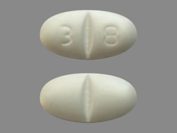 Pill 3 8 White Oval is Gabapentin