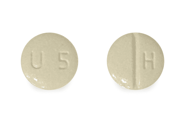 Pill H U 5 White Round is Allopurinol