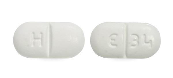 Eslicarbazepine acetate 800 mg H E34