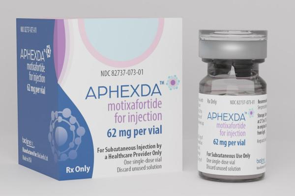 Pill medicine is Aphexda 62 mg lyophilized powder for injection