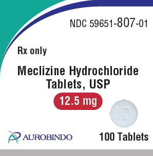 Meclizine hydrochloride 12.5 mg C 12