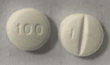 Pill I 100 White Round is Metoprolol Succinate Extended-Release