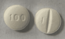 Metoprolol succinate extended-release 100 mg I 100