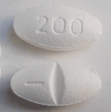 Pill I 200 White Oval is Metoprolol Succinate Extended-Release