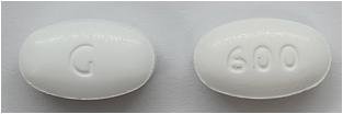 Pill G 600 White Oval is Guaifenesin Extended-Release