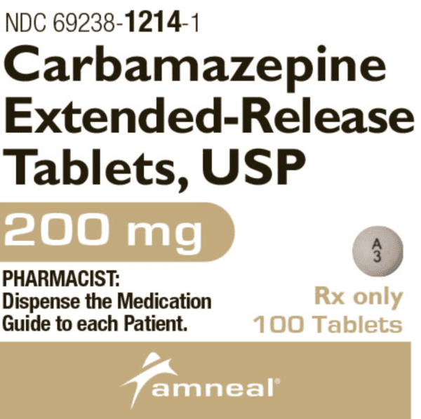 Pill A 3 Pink Round is Carbamazepine Extended-Release