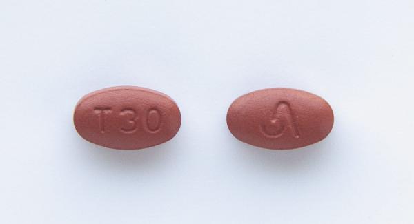 Pill Logo T30 is Xphozah 30 mg