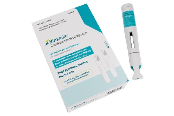 Pill medicine is Bimzelx 160 mg/mL injection
