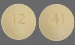 Pill 12 41 Yellow Round is Zituvio