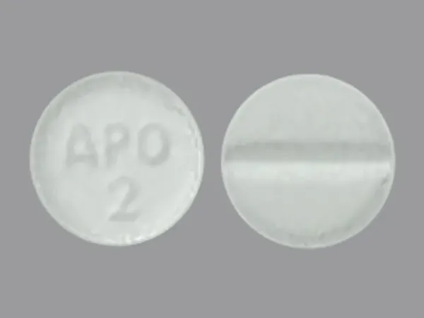 Pill APO 2 White Round is Dexamethasone
