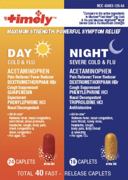 Pill D1 Red Capsule/Oblong is Acetaminophen, Dextromethorphan Hydrobromide, Guaifenesin and Phenylephrine Hydrochloride