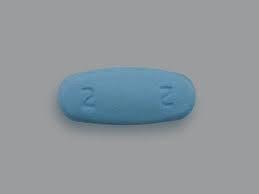 Pill 2 2 Blue Capsule/Oblong is Bexagliflozin