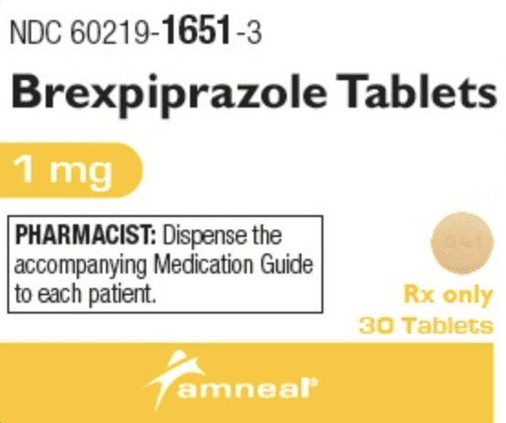 Pill A41 Yellow Round is Brexpiprazole