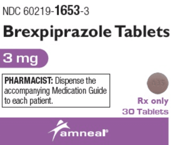 Pill A35 Purple Round is Brexpiprazole