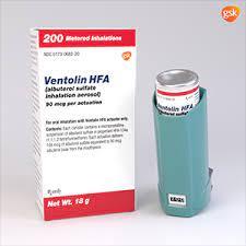Pill medicine   is Ventolin HFA