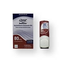 Qvar RediHaler (beclomethasone) 80 mcg inhalation aerosol