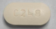 Pill C248 Beige Capsule/Oblong is Darunavir Hydrate