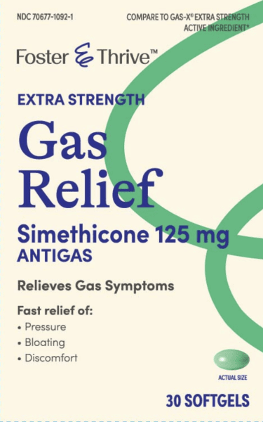 Simethicone 125 mg PO