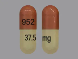 Amphetamine and dextroamphetamine extended release 37.5 mg 952 37.5 mg