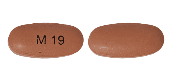 Mesalamine delayed-release 1.2 g M19