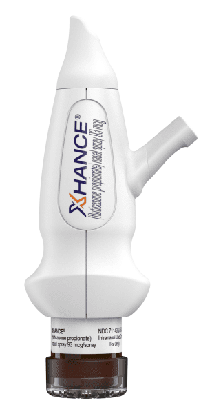 Xhance fluticasone propionate nasal spray (93 mcg per spray) medicine