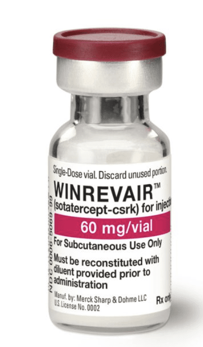 Winrevair 60 mg lyophilized powder for injection