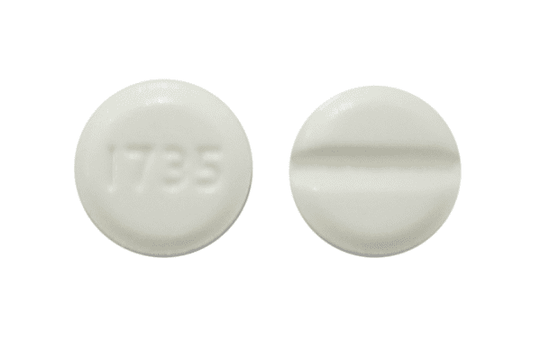 Pill 1735 White Round is Dexamethasone