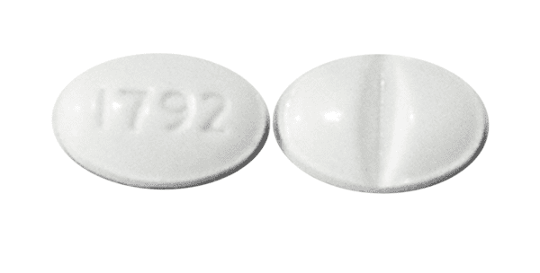 Pill 1792 Gray Oval is Dexamethasone
