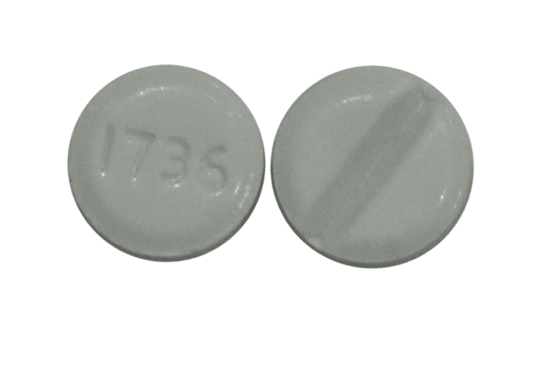 Pill 1736 Green Round is Dexamethasone
