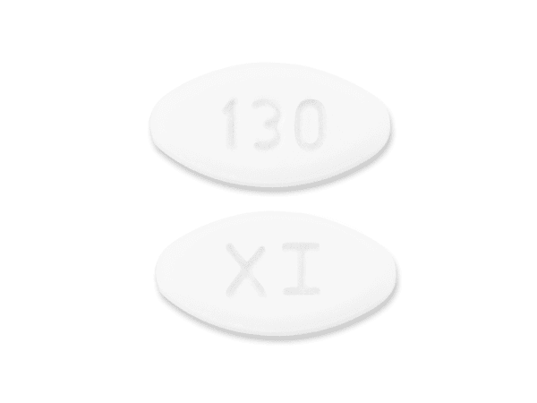 Pill XI 130 White Oval is Guanfacine Hydrochloride