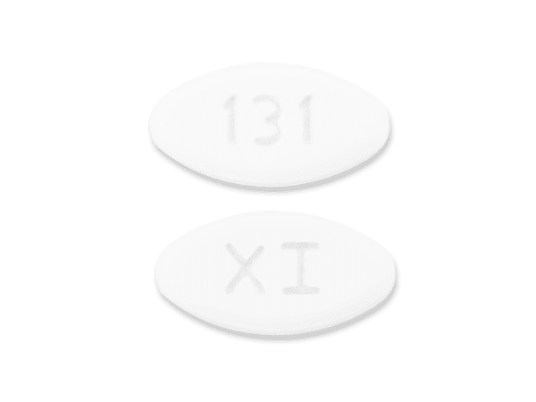 Pill XI 131 White Oval is Guanfacine Hydrochloride