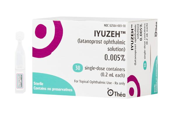 Pill medicine is Iyuzeh 50 mcg/mL (0.005%) ophthalmic solution